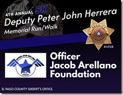 2024 PJH RUN SIGN - Officer Jacob Arellano Foundation