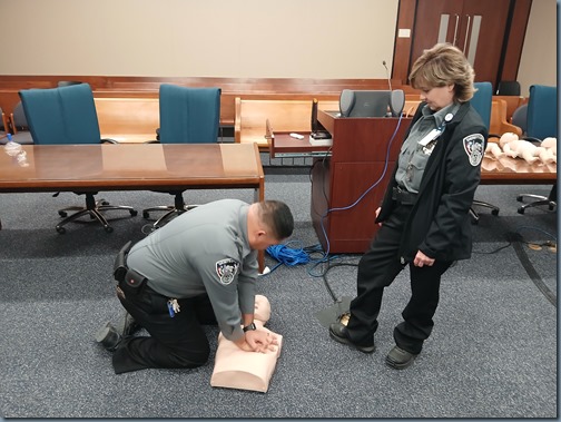 CRP, AED, and EVAC Training on February 13th, 2024 (2)