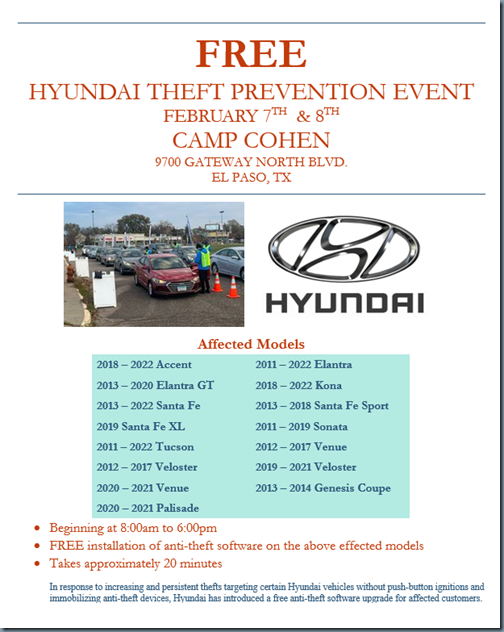 HYUNDAI EVENT