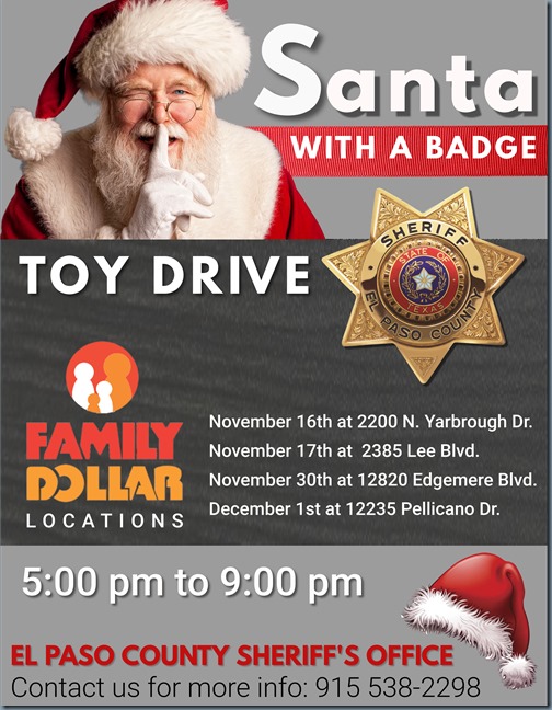 SANTA WITH A BADGE - TOY DRIVE (1)