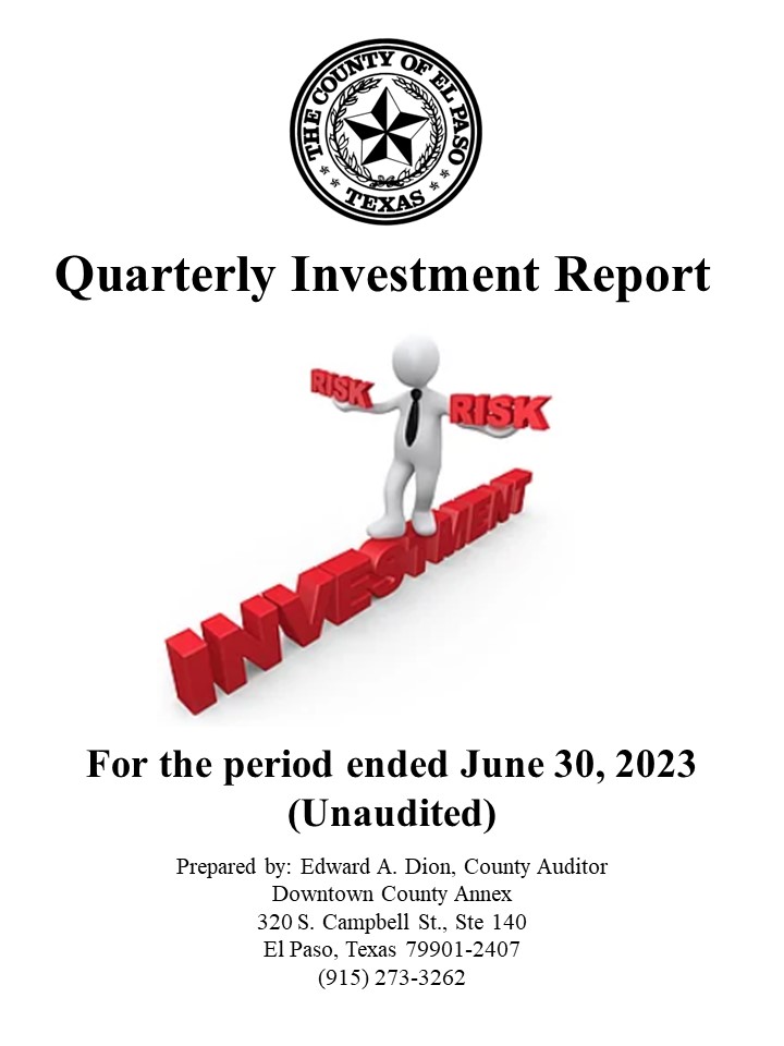 Cover Investment Quarterly Report 03-2023