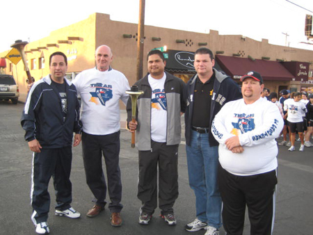 Bobby Holguin, Mayor Cook, Willie Gandara, Sheriff Wiles, Jose Marrufo