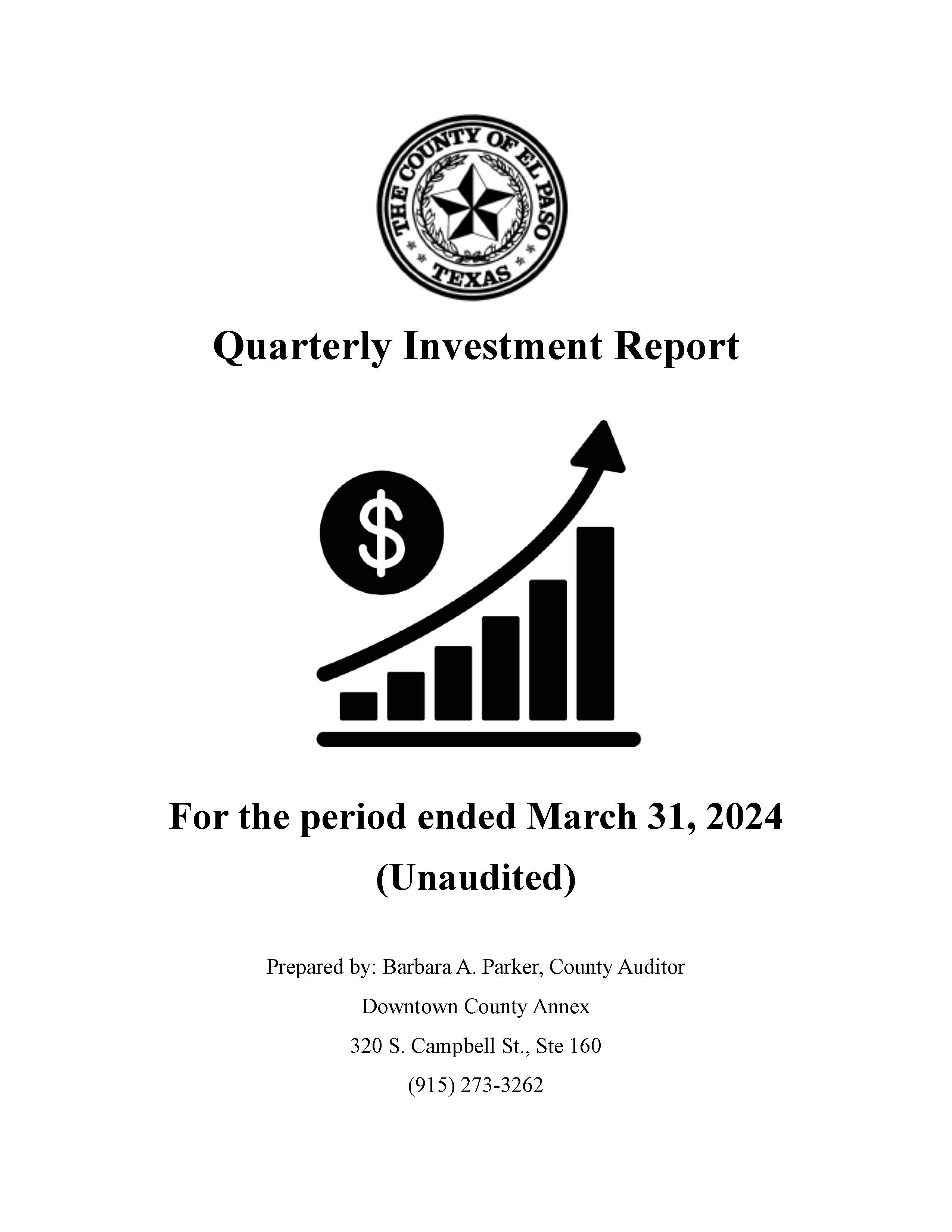 Cover Investment Quarterly Report 04-2023