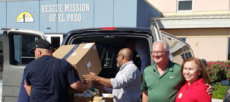 County Clerk Rescue Mission Donations