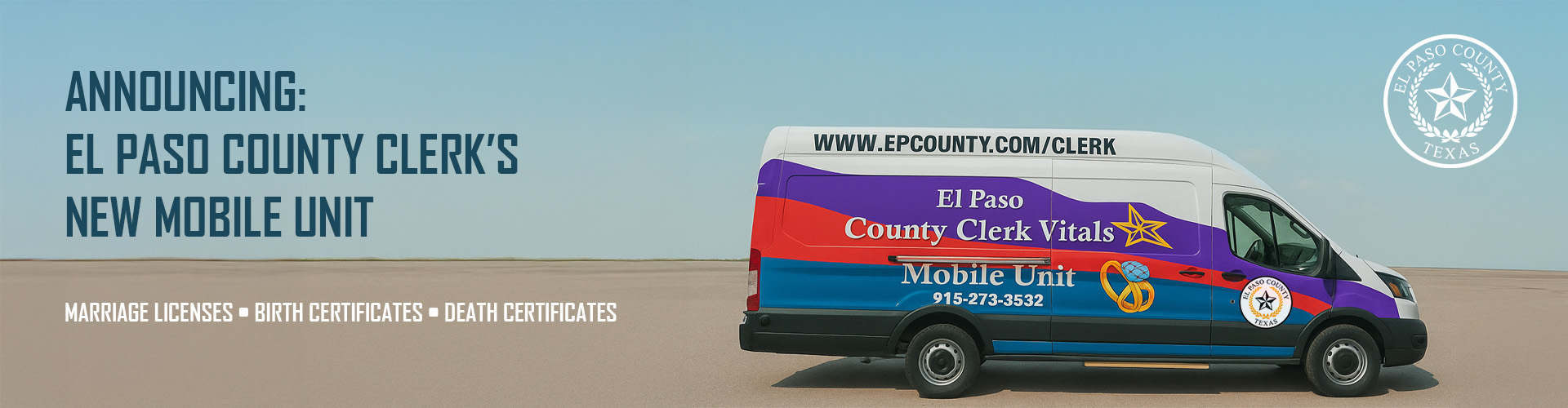 El Paso County Clerk's Mew Mobile Unit