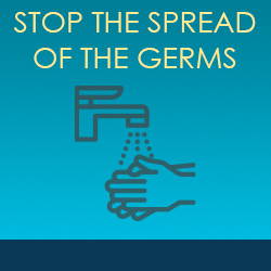 Stop the spread of the germs